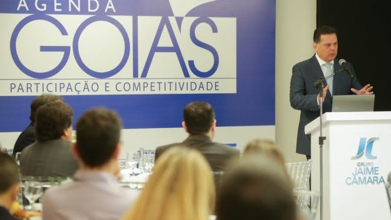 Marconi Perillo no Fórum da Agenda Goiás em Formosa, no último mês de março