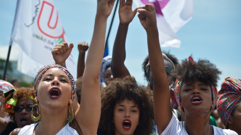 Marcha das Mulheres Negras (Foto: Marcelo Camargo/Agência Brasil)