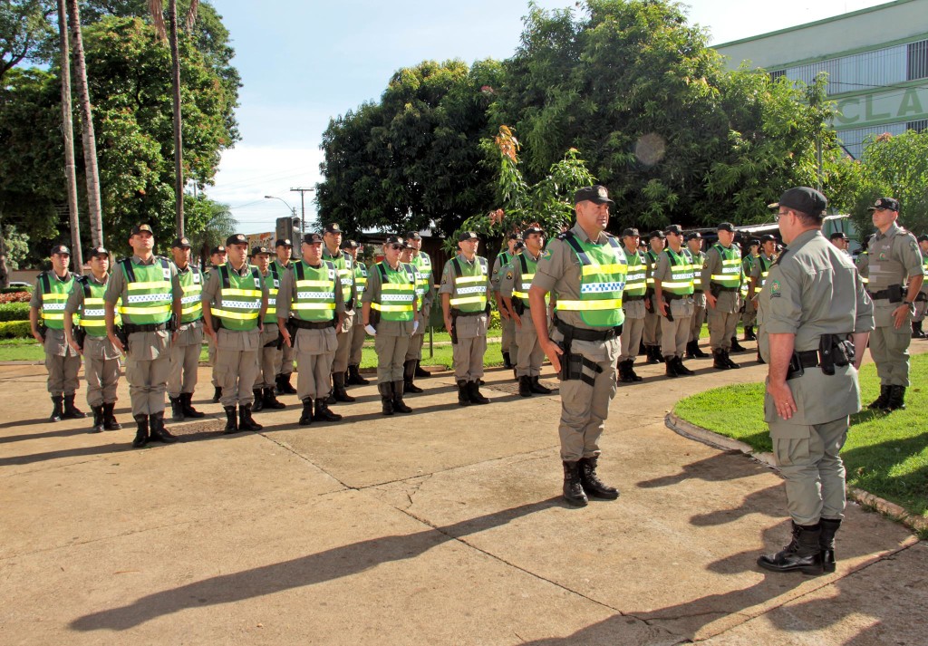 Lançamento da Operação Boas Festas, em Campinas. Foto: Facebook PM