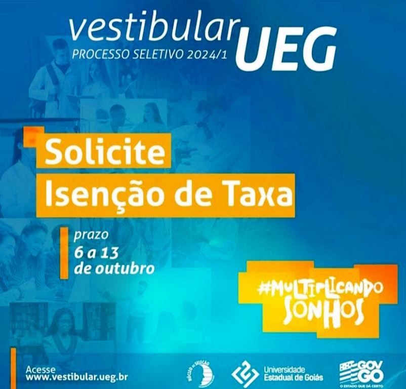 Processo Seletivo UEG 2024/1 UEG de Campos Belos volta a ter