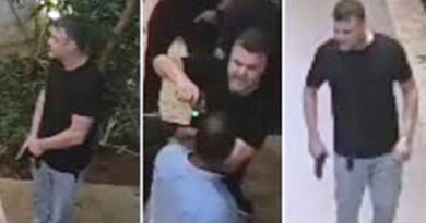 CAC E CONDENADO POR PORTE ILEGAL DE ARMA – Polícia divulga cartaz de homem que matou vigia em shopping. VÍDEO.