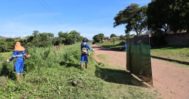PERÍODO CHUVOSO – Prefeitura de São João d’Aliança intensifica ações de roçagem e limpeza urbana.