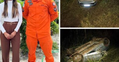 CAPOTAMENTO NA GO-225 – Sozinho, sem equipamento e diante do risco: sargento salva jovem em rodovia escura entre Pirenópolis e Corumbá.