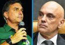 SUSPEITAS DE LAVAGEM DE DINHEIRO – Moraes manda Flávio entregar passaporte e o proíbe de deixar o país.