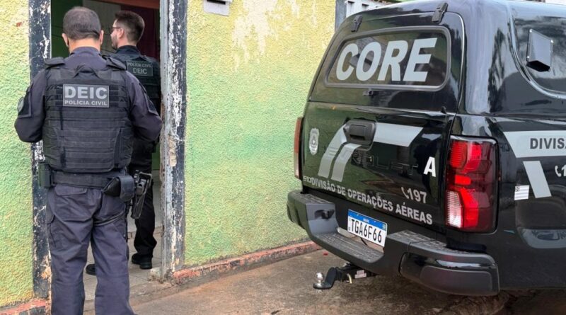 OPERAÇÃO EXCIDIUM – Polícia Civil mira venda de drogas pelas redes sociais em operação em Goiás.